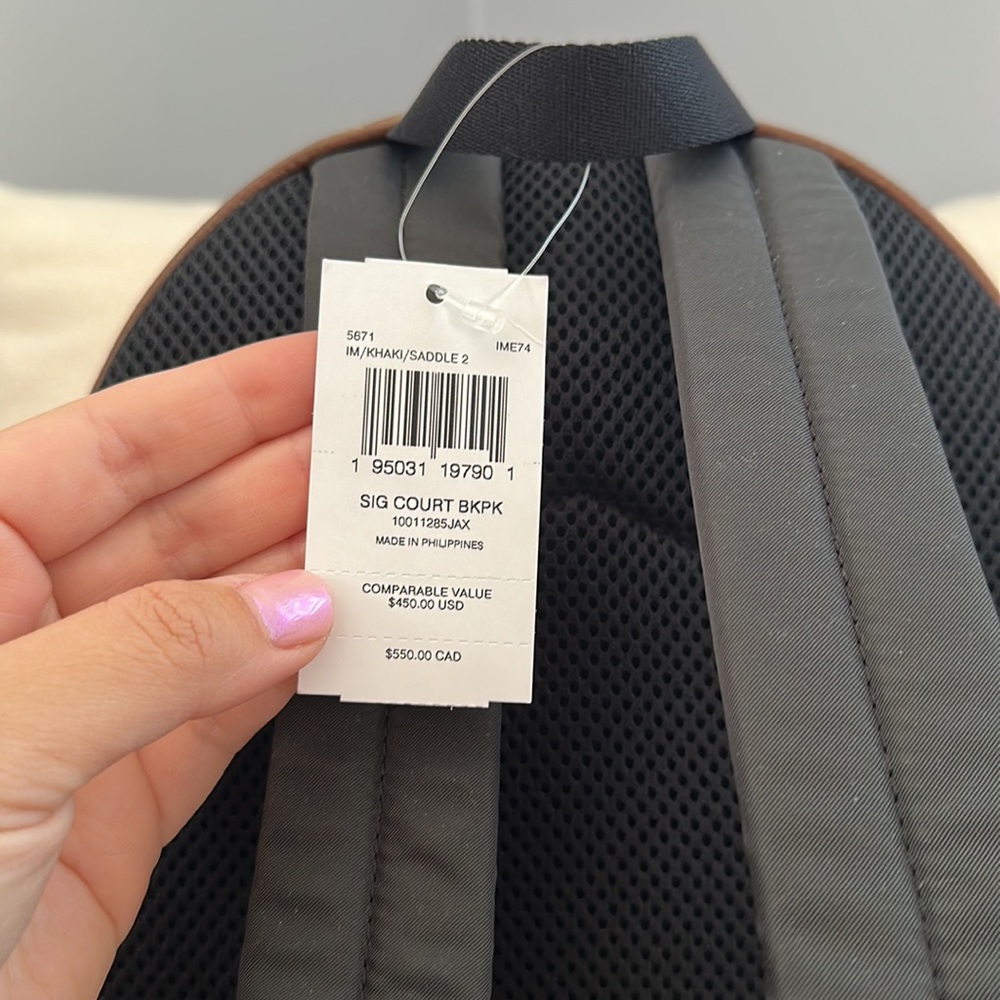 NWT Coach Backpack - Picture 8 of 14